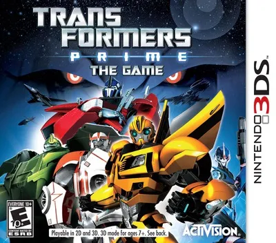 Transformers Prime - The Game (USA) (En,Fr)